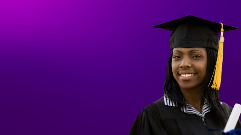 Pic of Black woman graduate essential tips for new graduates