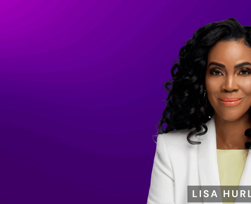 Headshot of Space to Exhale Author Lisa Hurley in a white blazer
